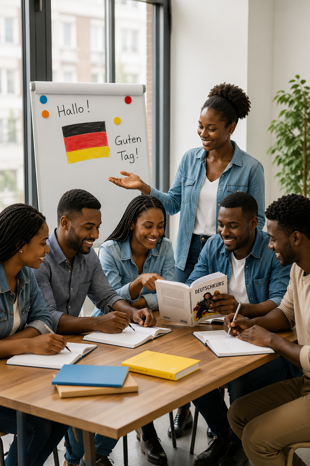 German and foreign language training